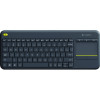 Logitech K400 Plus Wireless Touch Keyboard Black (US International)