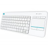 Logitech K400 Plus Wireless Touch Keyboard White (US International)
