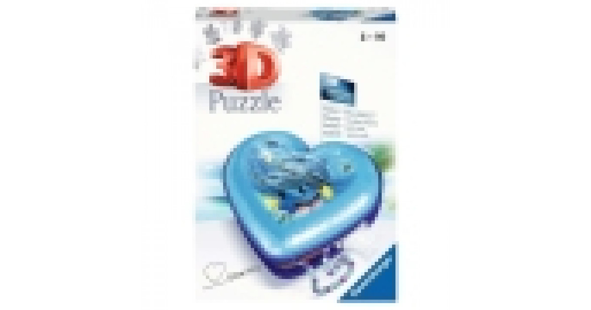 Ravensburger 3D puzzle (slagalice) - Kutija u obliku srca sa ...