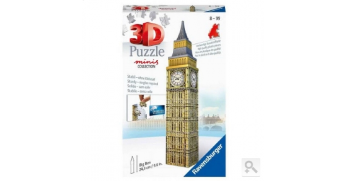 Ravensburger 3D puzzle (slagalice) - Big Ben RA11246
