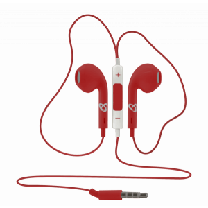 S BOX IEP 204 Red, Slušalice sa mikrofonom