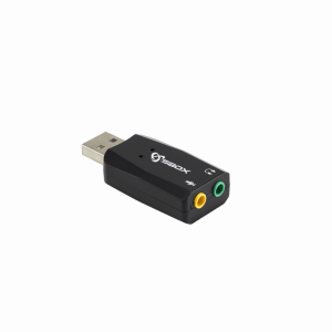 S BOX Adapter USB C11, USB / 2 x 3,5 mm