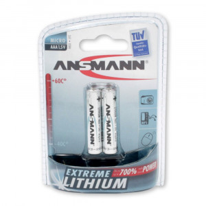 ANSMANN Baterija LR03 2/1 Litijum