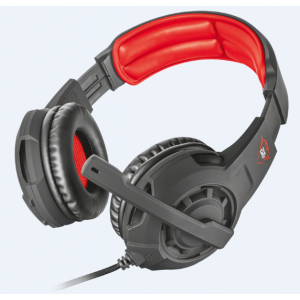 TRUST gejmerske slušalice GXT 310 (Crna/crvena) - 21187 Stereo, 40mm, 20Hz - 20kHz, 108dB 21187