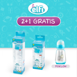 ELFI flašice starter paket plavi PAK033