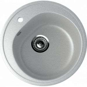 ULGRAN Granitna sudopera sa sifonom U-101 310 siva okrugla