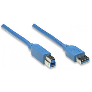 MANHATTAN USB kabl 3.0 male/male 3m 322454