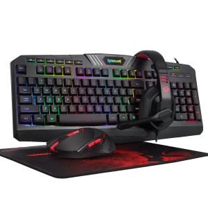 4 in 1 Combo S101-BA-2 Keyboard, Mouse, Headset & Mouse Pad *I