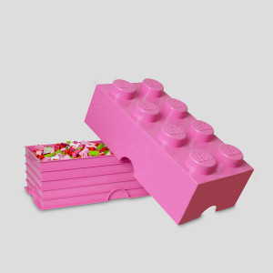 LEGO kutija za odlaganje (8): Jarko ljubičasta