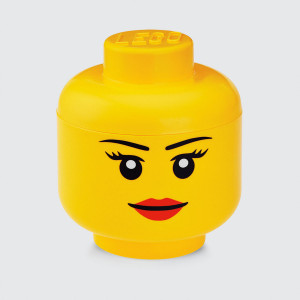 LEGO glava za odlaganje (velika): Devojčica