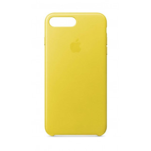 APPLE iPhone 8 Plus/7 Plus Leather Case - Spring Yellow MRGC2ZM/A