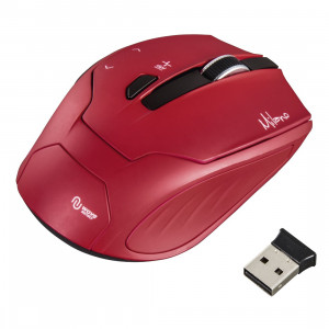 HAMA bežični optički miš MILANO, crveni (53943)