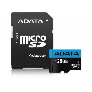 ADATA MICRO SD 128GB AData + SD adapter AUSDX128GUICL10-RA1