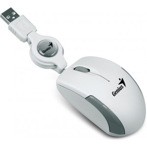 GENIUS Mouse MICRO TRAVELER OPTICAL White USB 1200DPI