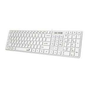 GENIUS SlimStar 126 USB US bela tastatura