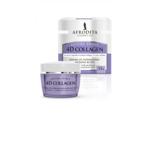 AFRODITA krema za normalnu-mešovitu kožu 4D COLLAGEN LIFTING 50 ml