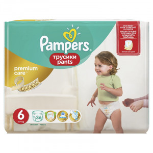 Pampers Premium Pants VP6 ExtraLarge(36) 4015400772187