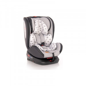 LORELLI Auto sedište NEBULA ISOFIX 0-36 kg - ROT. GREY CROWNS (2020) 10071382019