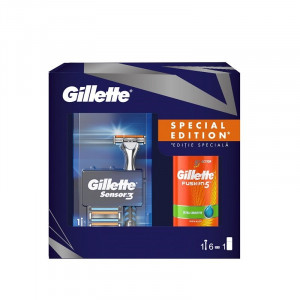 GILLETTE Special Edition Set (Brijač +  Dopuna + Gel) 501621