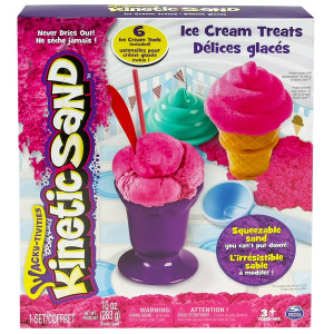 KINETIC SAND kinetički pesak za sladoled - set za igru 