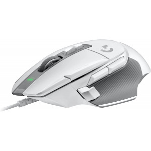 LOGITECH G502 X Gaming Mouse, USB, White