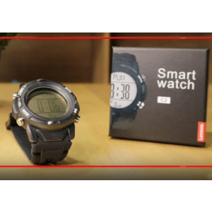 Lenovo C2 Smart Watch, Black