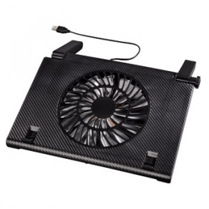 HAMA postolje za laptop sa ventilatorom CARBON LOOK (54116)