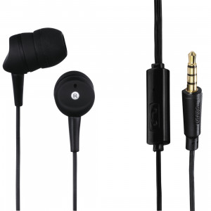 HAMA Slušalice+mikrofon za smartfon BASIC crne 137435