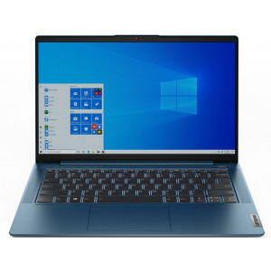 LENOVO Laptop IdeaPad 5 14IIL05 DOS/14"IPS FHD/i5-1035G1/16GB/512GB/FPR/backlit SRB/light teal 81YH00QKYA