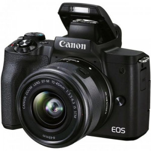 CANON digitalni fotoaparat EOS M50 Mark II BK M15-45 IS SEE