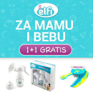 ELFI promo paket- pumpica + set četka i češalj PAK022