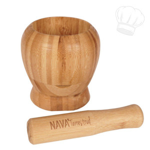 NAVA Avan i tučak za začine od bambusa NV10-107-026