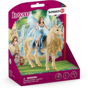 Schleich Eyela jase na zlatnom jednorogu 42508