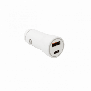 S BOX CC 095, White, Car USB Charger