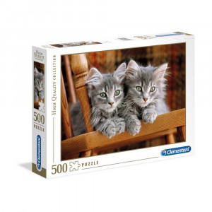 CLEMENTONI PUZZLE 500 KITTENS HQC CL30545