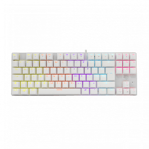 WHITE SHARK GK 2106 COMMANDOS, White US,Mechanical Keyboard