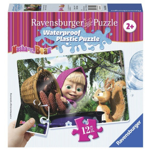 RAVENSBURGER puzzle (slagalice) - Maša i medved sa vevricom RA05604