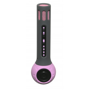 DENVER Bežični Bluetooth KARAOKE mikrofon I zvučnik KMS-10 PINK