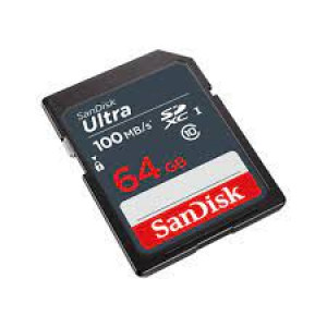 SanDisk SDXC 64GB Ultra 100MB/s Class 10 UHS-I
