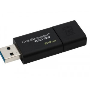 KINGSTON usb 64GB DT 3.0 DT100G3/64GB crni