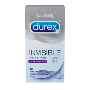 DUREX Invisible Lubricated - New Pack