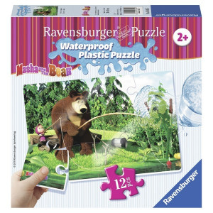 RAVENSBURGER puzzle (slagalice) - Maša i medved pecaju RA05605