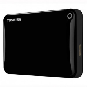 TOSHIBA HDD Canvio Connect II 2.5" 500GB Black, USB 3.0, eksterni hard disk HDTC805EK3AA