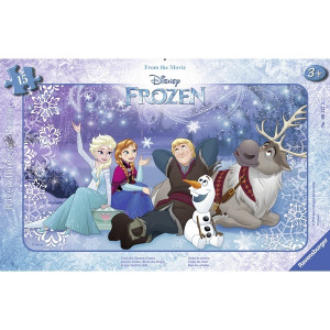 RAVENSBURGER puzzle - Frozen družina na odmoru RA06127 