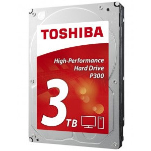 TOSHIBA hard disk HDD P300 - Desktop PC Hard Drive 3TB, interni HDWD130EZSTA