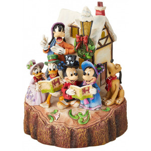 Holiday Harmony (Mickey Mouse & Gang Carolling Figurine)