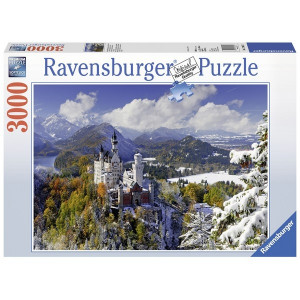 RAVENSBURGER puzzle -  zamak Nojsvanstajn iz daljine 3000 RA17062