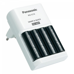 PANASONIC Punjač baterija (2h) + 4 bat. AA (BQ-CC16)