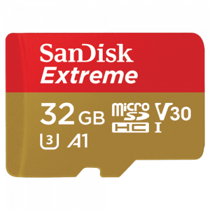 SANDISK memorijska kartica + adapter SDHC 32GB SDSQXAF-032G-GN6AA