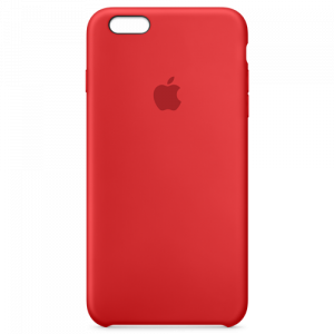 APPLE iPhone 6s Plus Silicone Case - (PRODUCT)RED MKXM2ZM/A